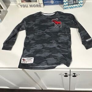Abercrombie kids Camouflage Long Sleeve Shirt